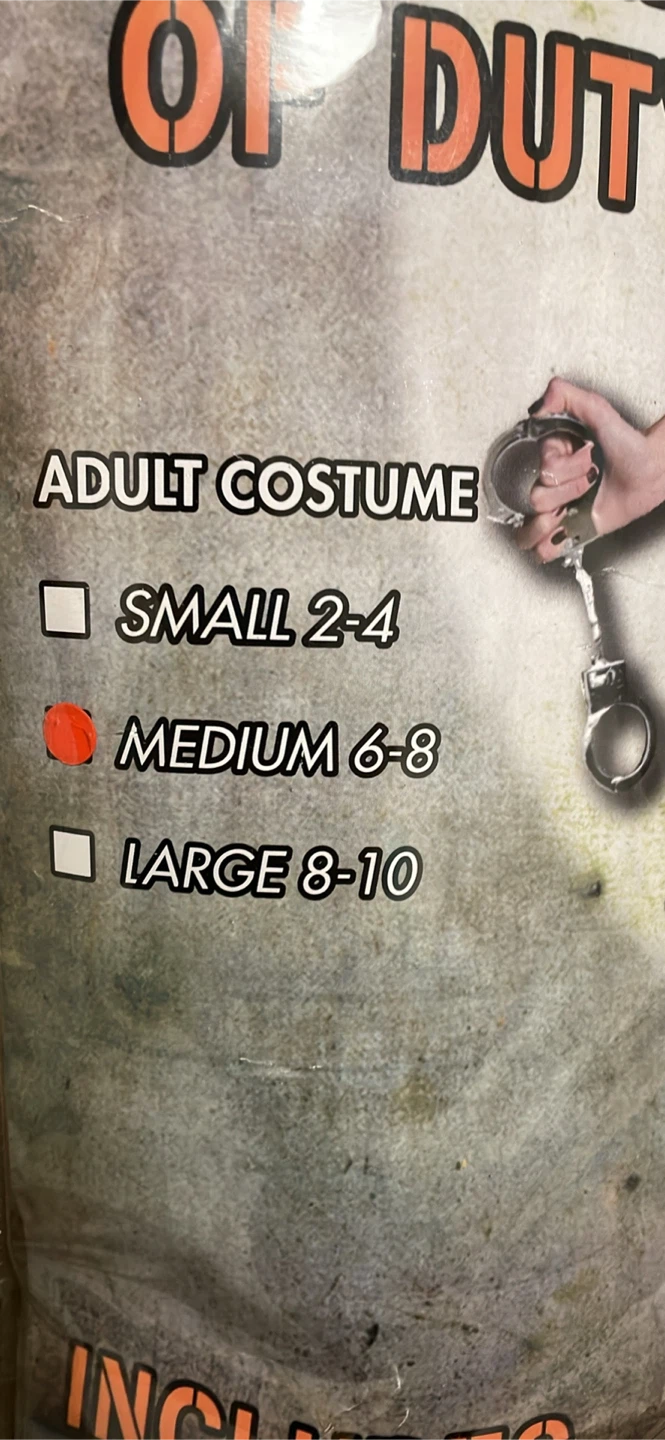 Spirit In The Line Of Duty Costume - Medium (6-8) - photo 3