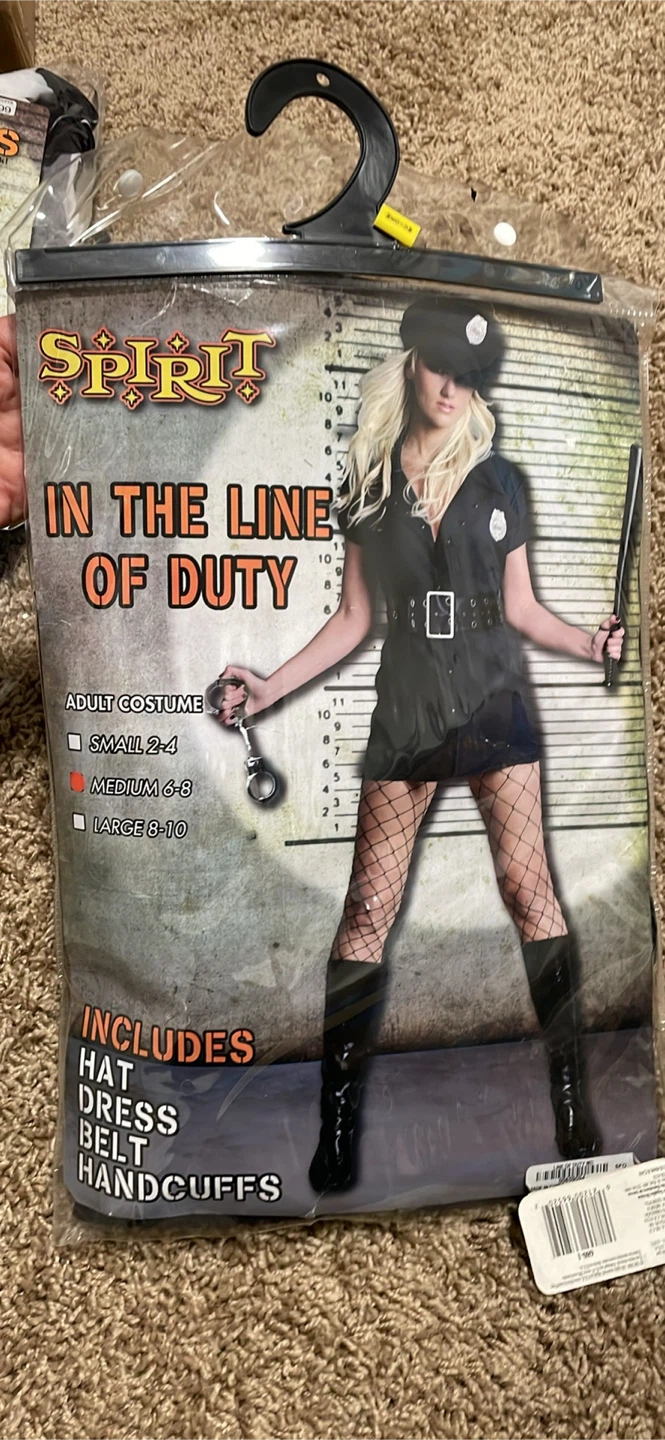 Spirit In The Line Of Duty Costume - Medium (6-8)