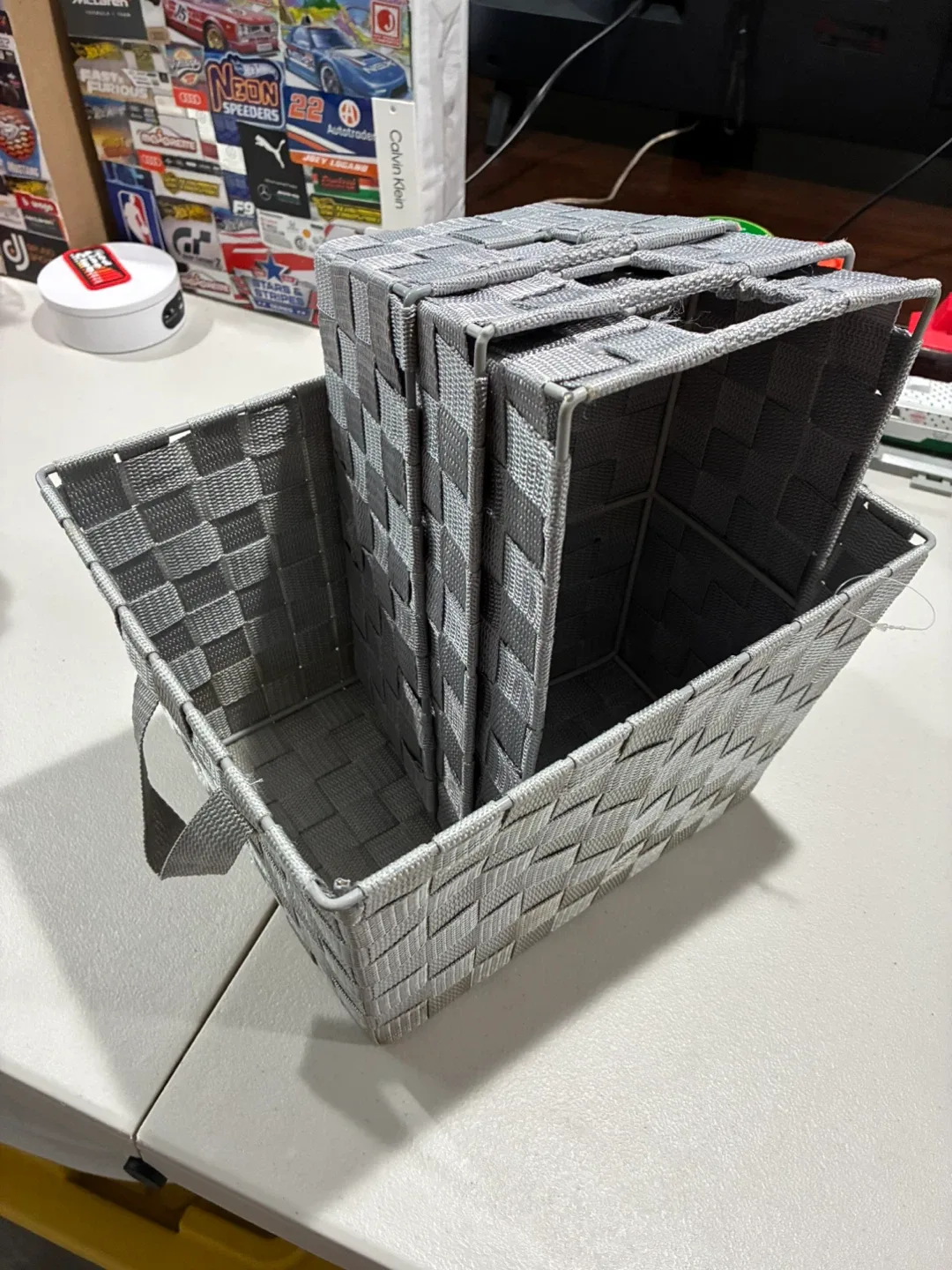 Woven Storage Baskets - Set of 4 thumbnail