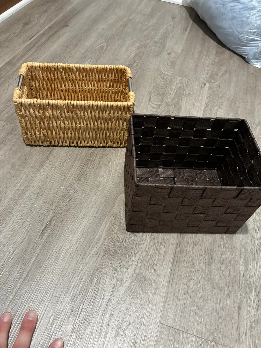 Woven Storage Baskets - Set of 2 thumbnail