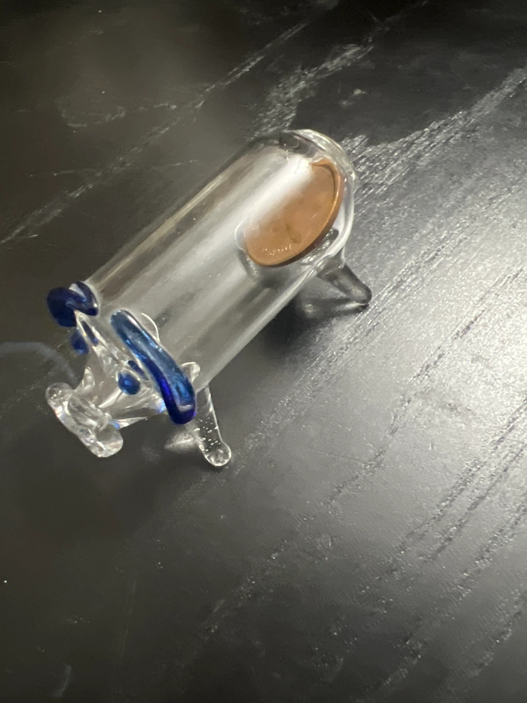 Glass Penny Bank