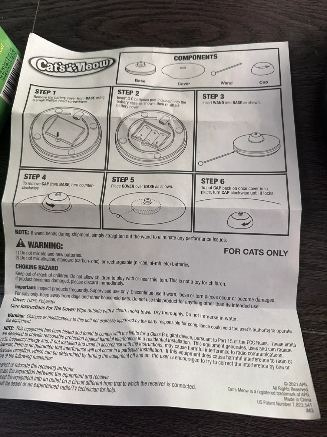 Cat's Meow Deluxe Cat Toy - Interactive Fun! - photo 4