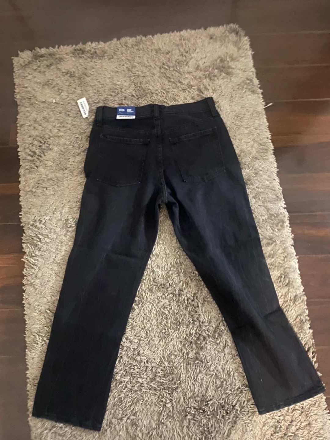 Old Navy High-Rise Slouchy Straight Jeans - Size 2 - photo 2