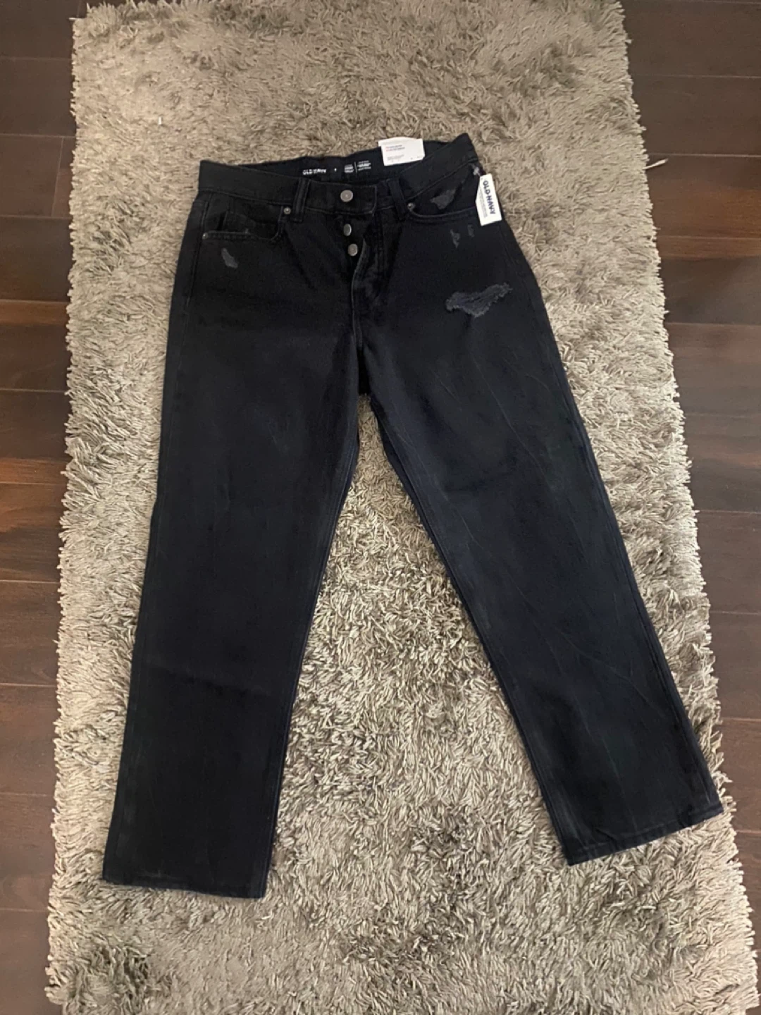 Old Navy High-Rise Slouchy Straight Jeans - Size 2