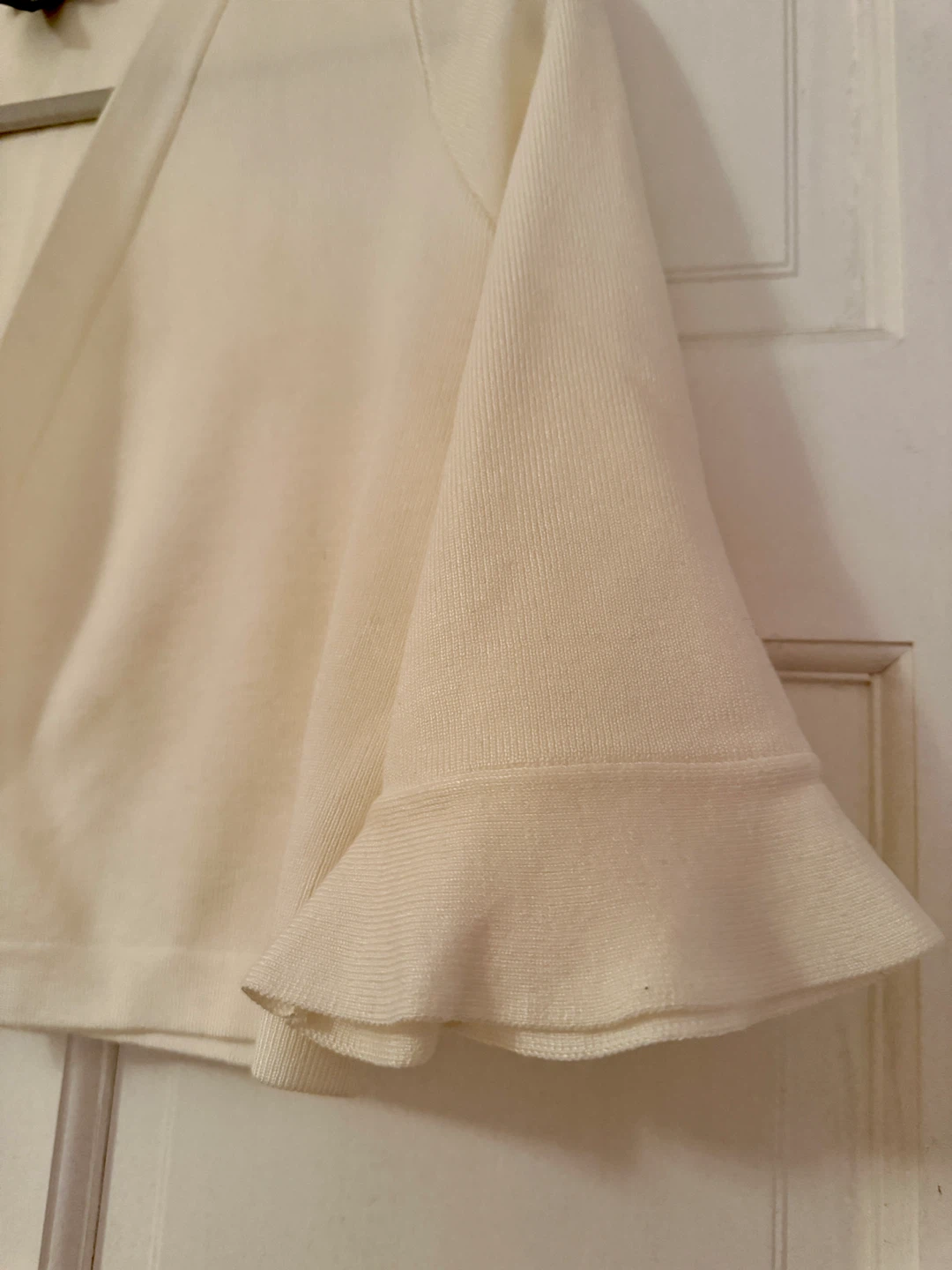 Nina Leonard Cream Cardigan - Size M - photo 2