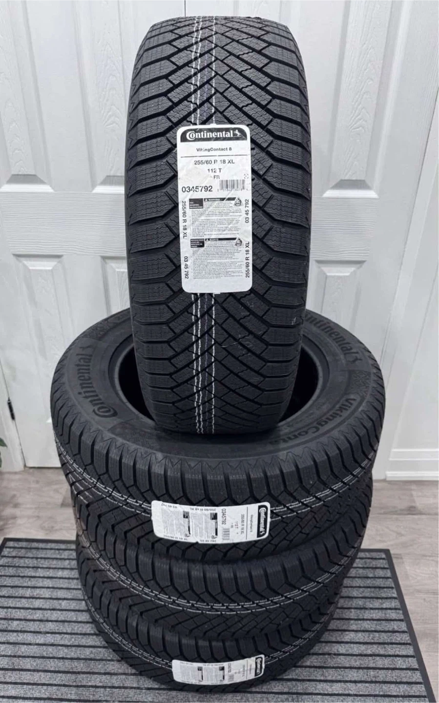 Continental VikingContact 6 Winter Tires 255/60R18 XL - photo 2
