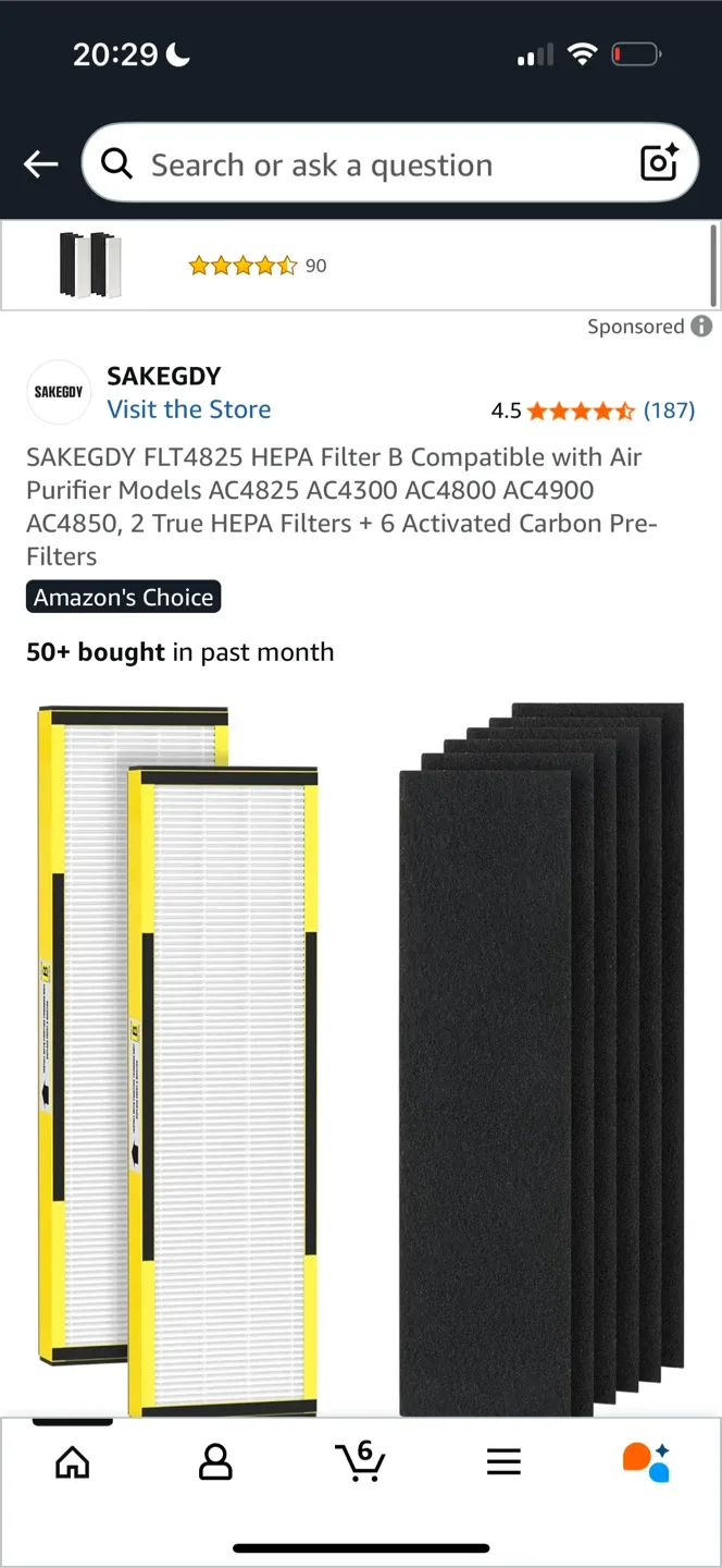 GermGuardian Filter Size C - True HEPA Replacement image indicator(4)