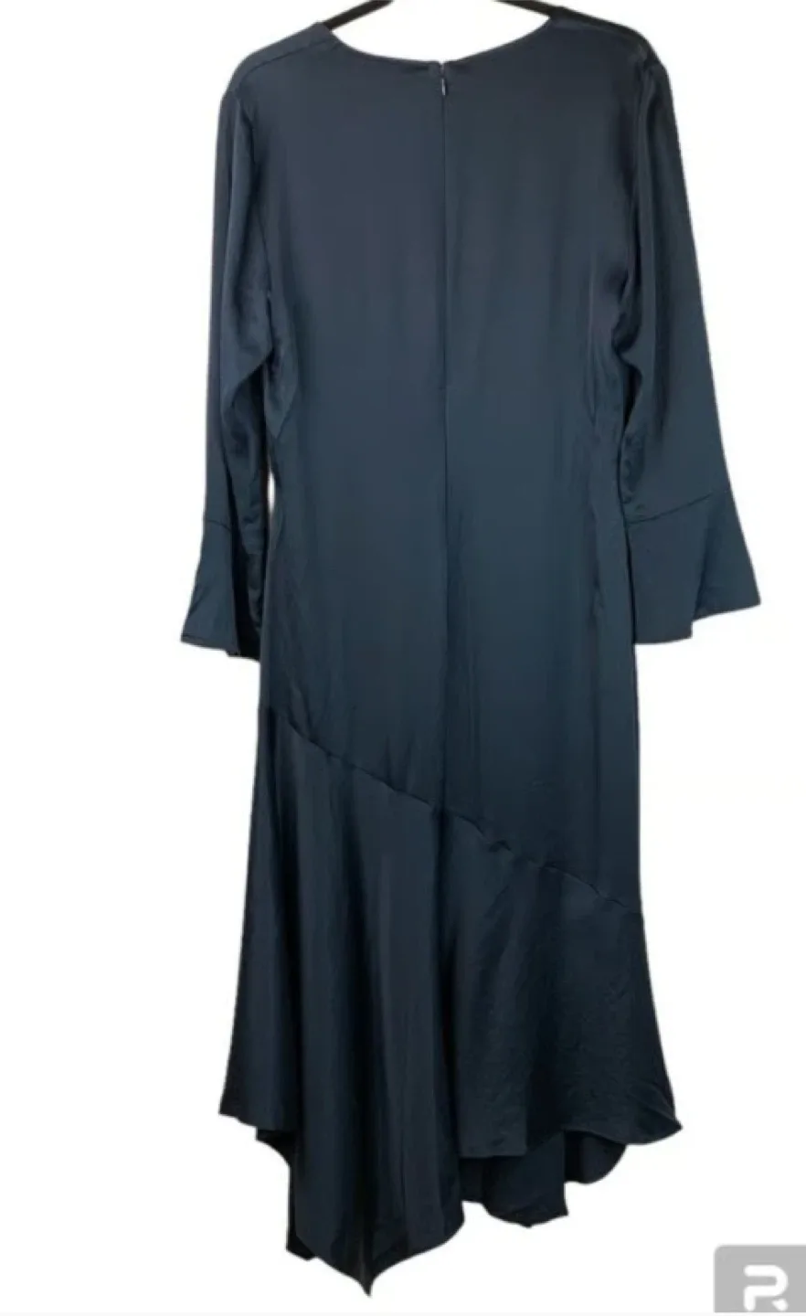 Club Monaco Flounce Long Sleeved Robe Dress image indicator(2)