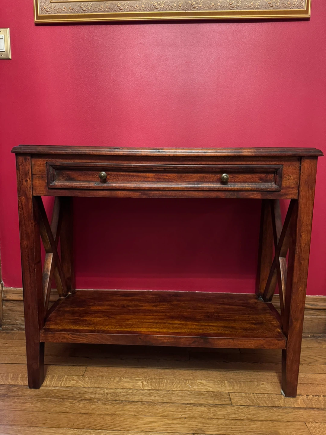 Wooden Side/Entry Table - photo 2