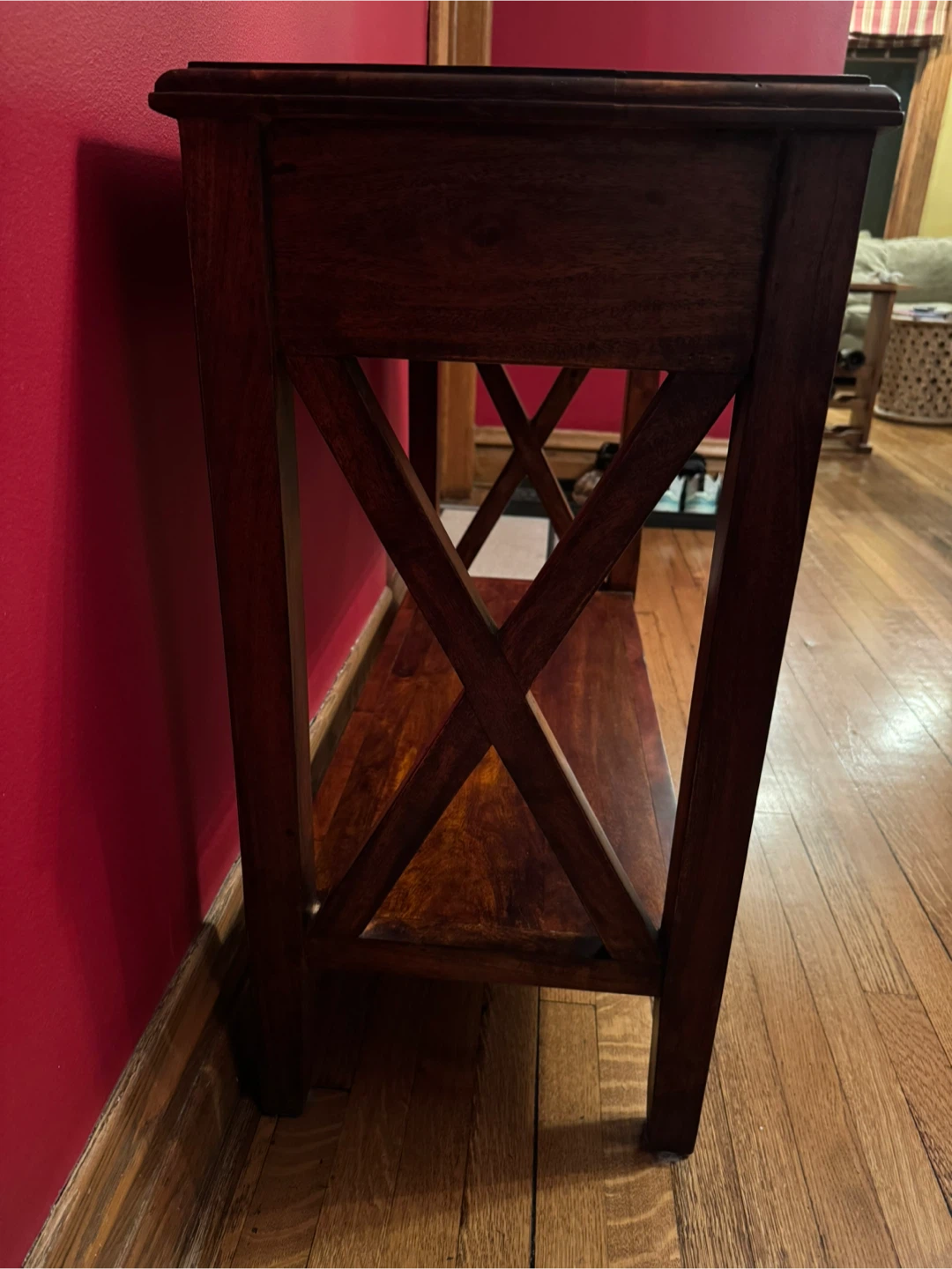 Wooden Side/Entry Table - photo 5
