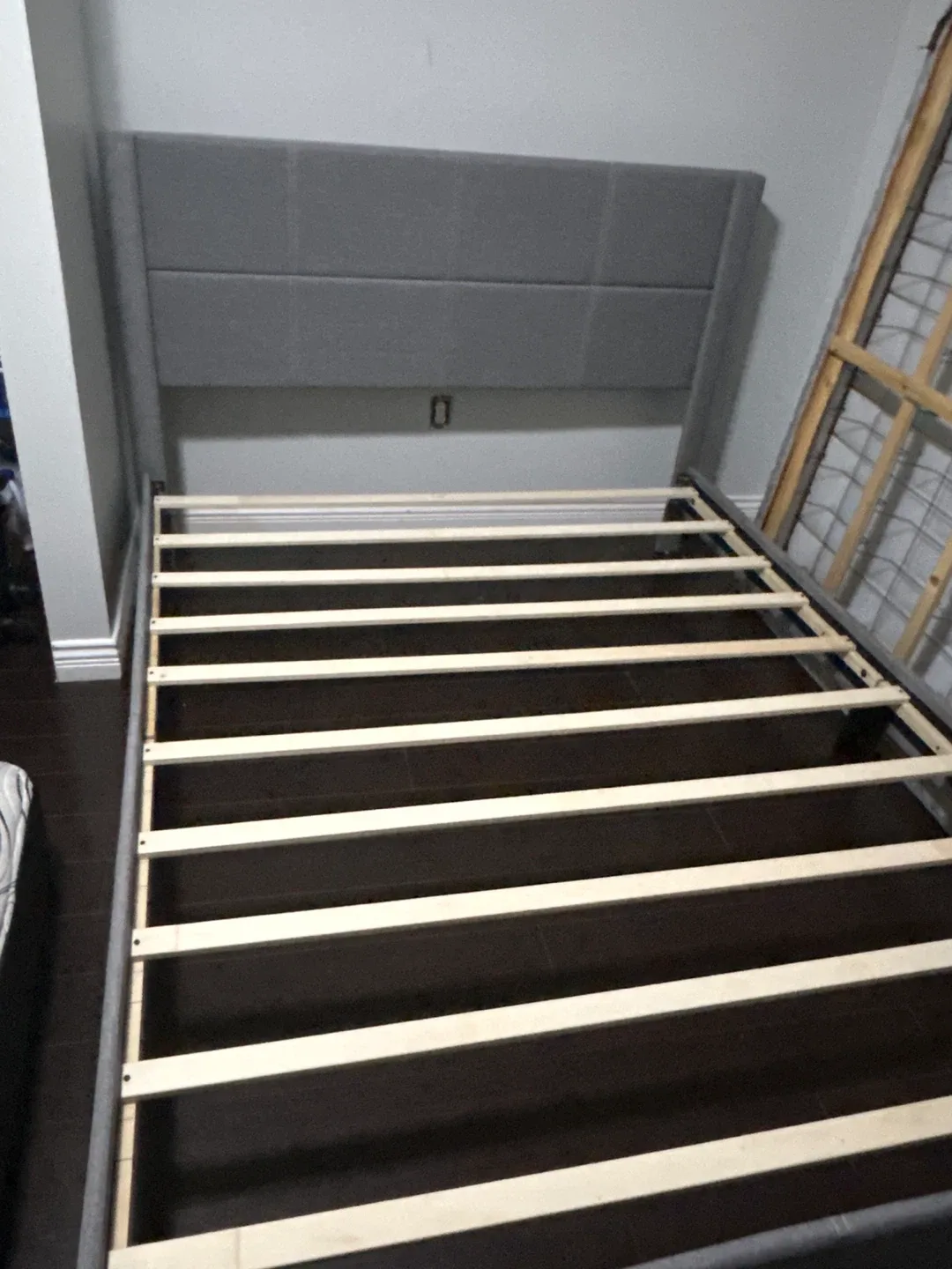 Queen size bed frame