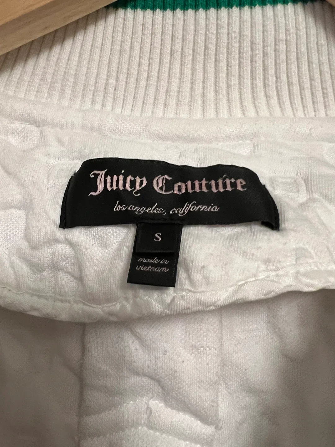 Juicy Couture White Jacket - Size Small image indicator(4)