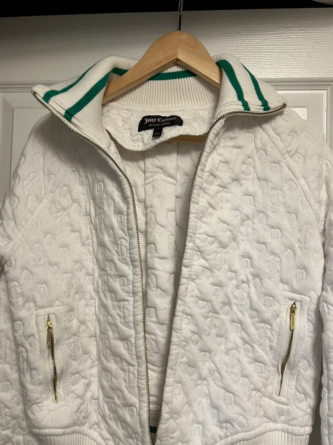 Juicy Couture White Jacket - Size Small image indicator(3)