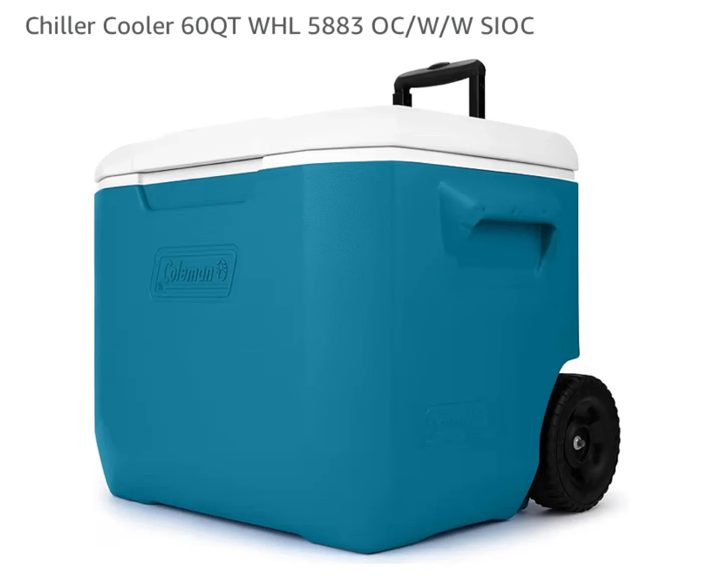 Coleman Chiller Cooler 60QT - Blue & White