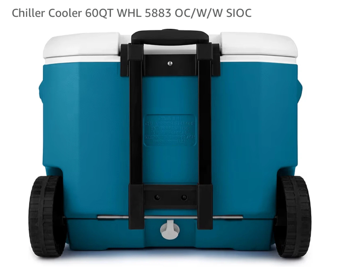 Coleman Chiller Cooler 60QT - Blue & White - photo 2