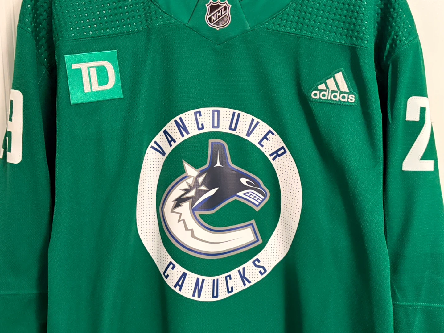 Authentic Adidas Vancouver Canucks Kirill Kudryavtsev Jersey  58 - photo 5