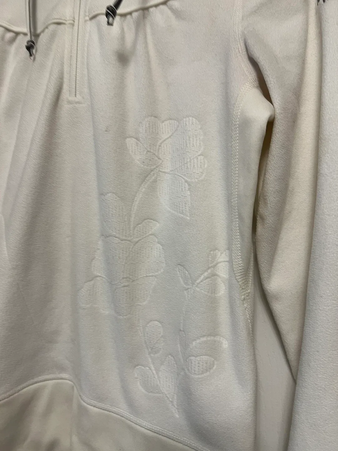 The North Face White Fleece Hoodie XS image indicator(2)