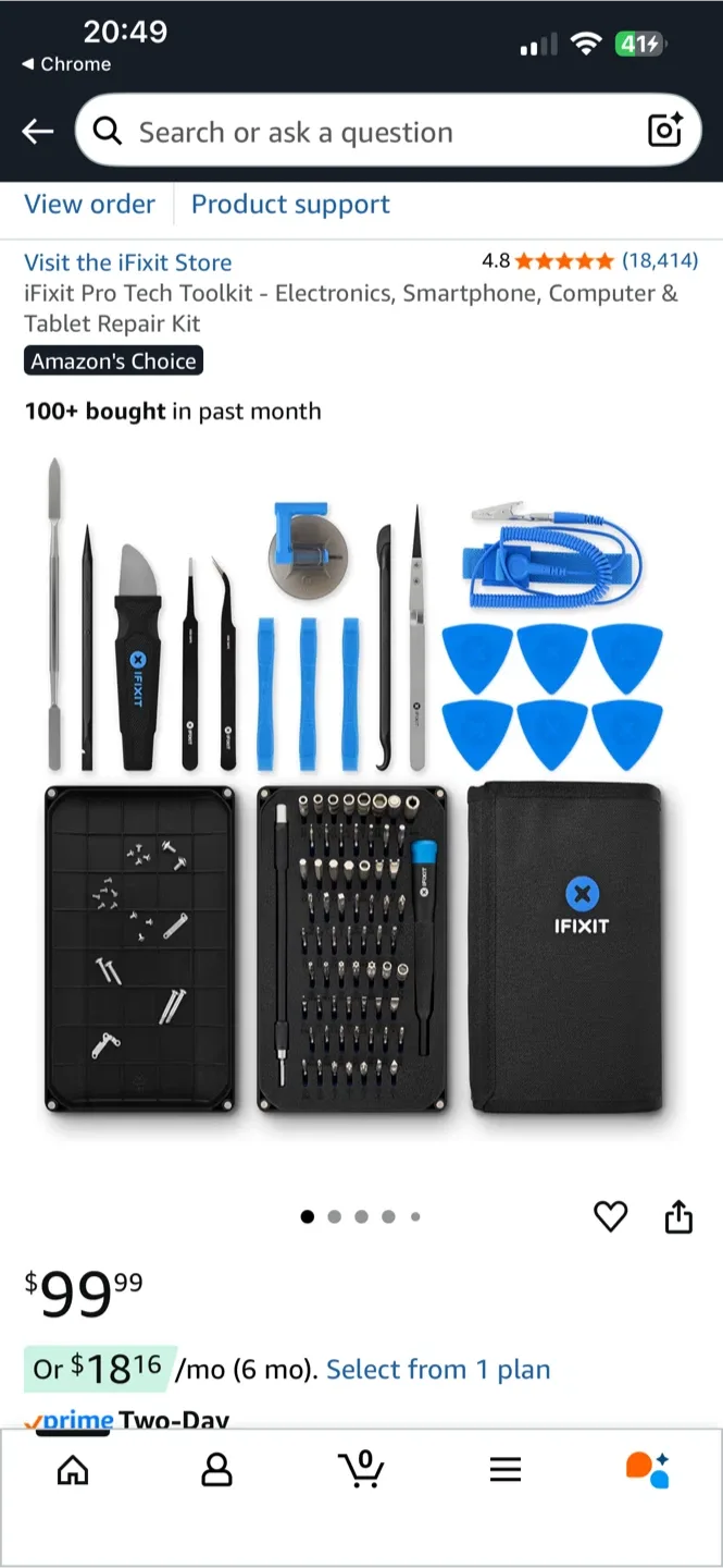 iFixit Mako Driver Kit - Precision Bit Set image indicator(3)