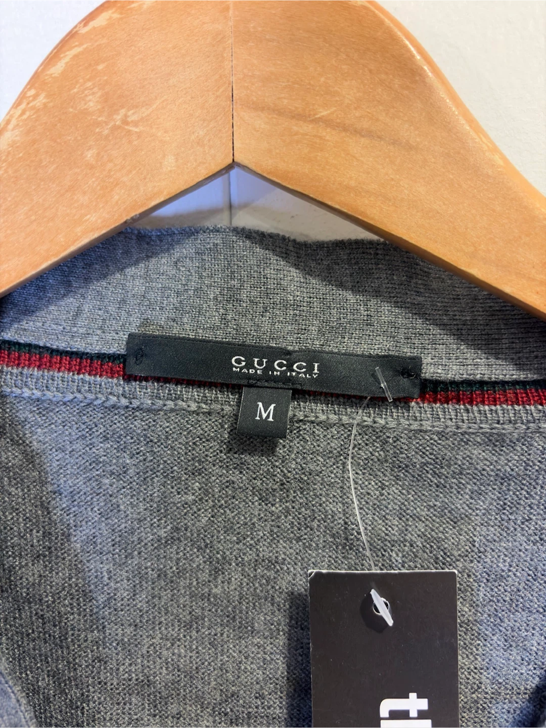 Gucci Classic Grey Cardigan Sweater - photo 2