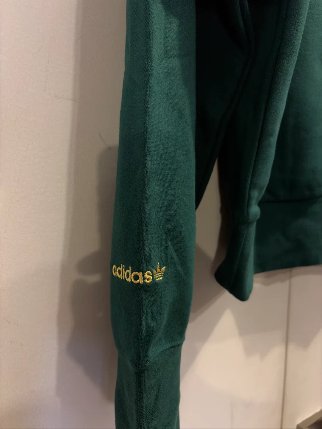 Adidas Originals Green Deco Trefoil Hoodie image indicator(6)