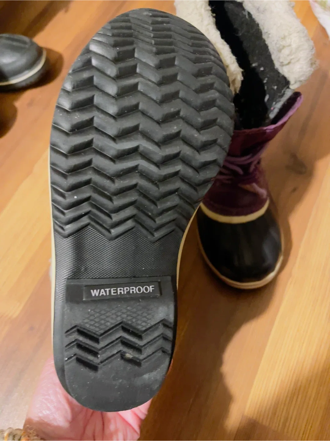 Sorel Waterproof Winter Boots Purple image indicator(3)