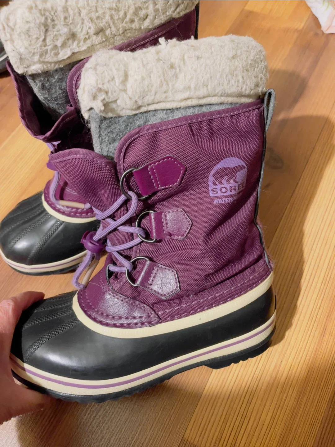 Sorel Waterproof Winter Boots Purple image indicator(4)