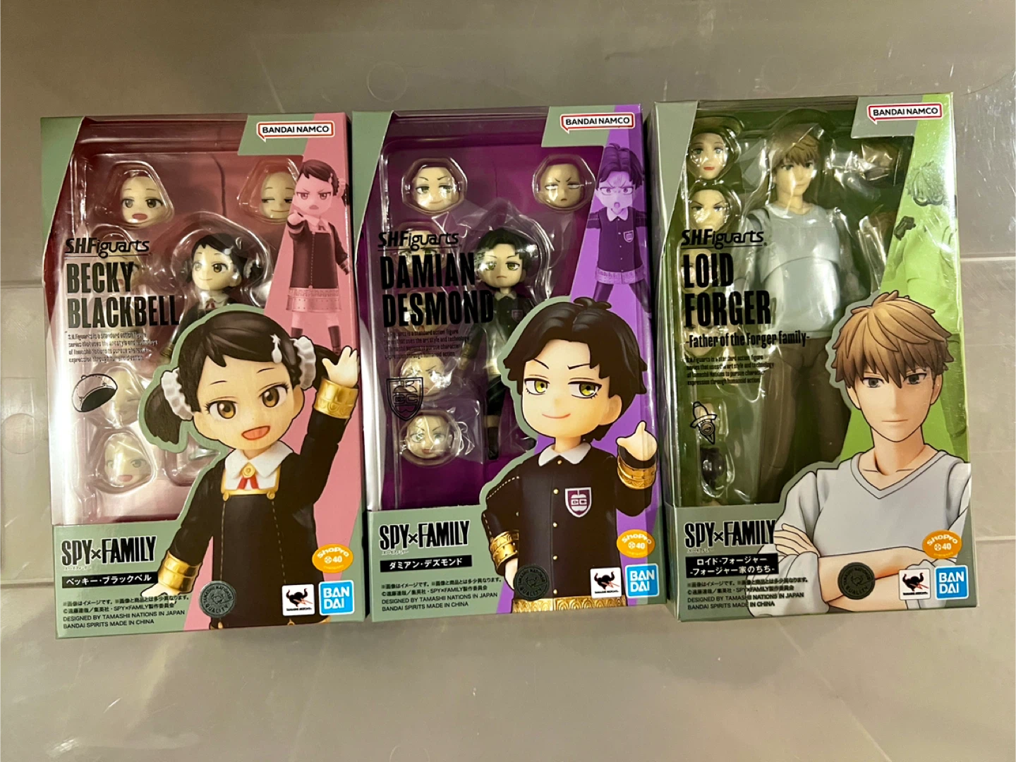 Bandai S.H.Figuarts Spy x Family (Please See Descriptions)
