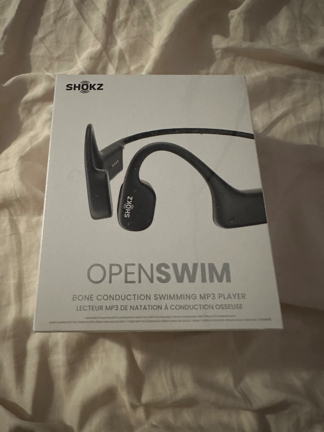 Shokz OpenSwim Bone Conduction Headphones - Black