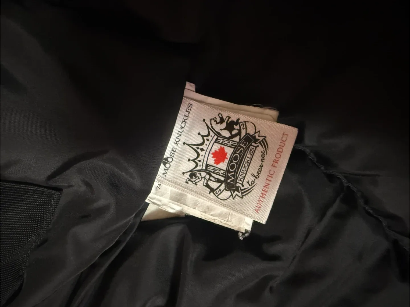 Moose Knuckles Black Winter Jacket image indicator(5)