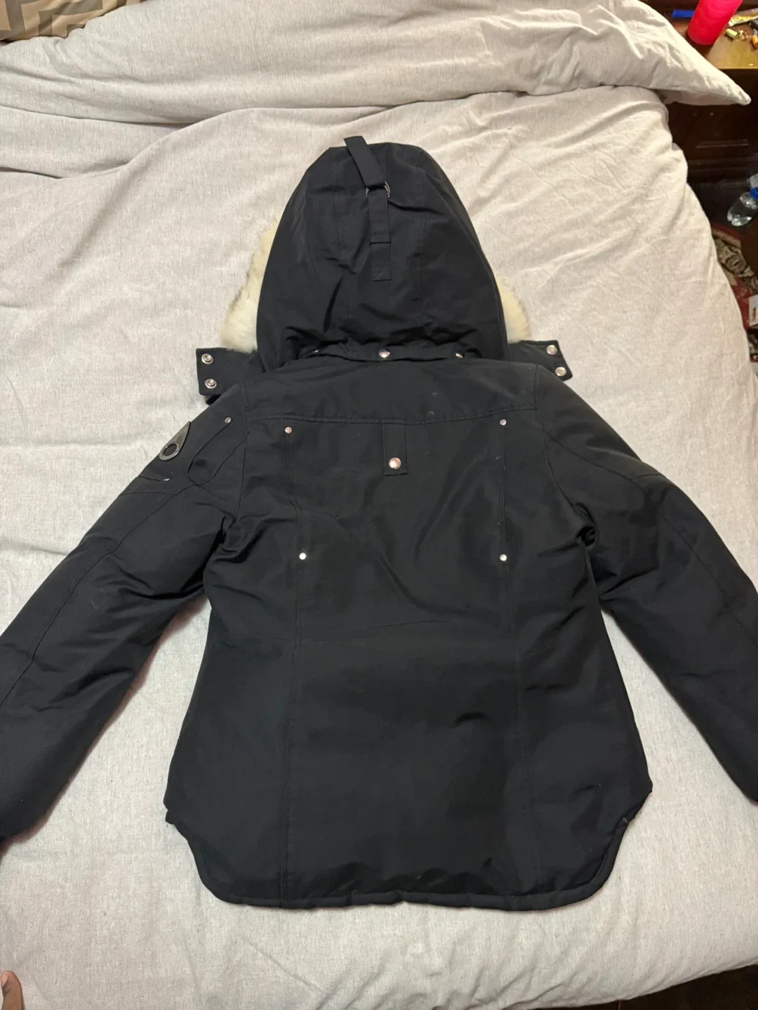 Moose Knuckles Black Winter Jacket image indicator(2)
