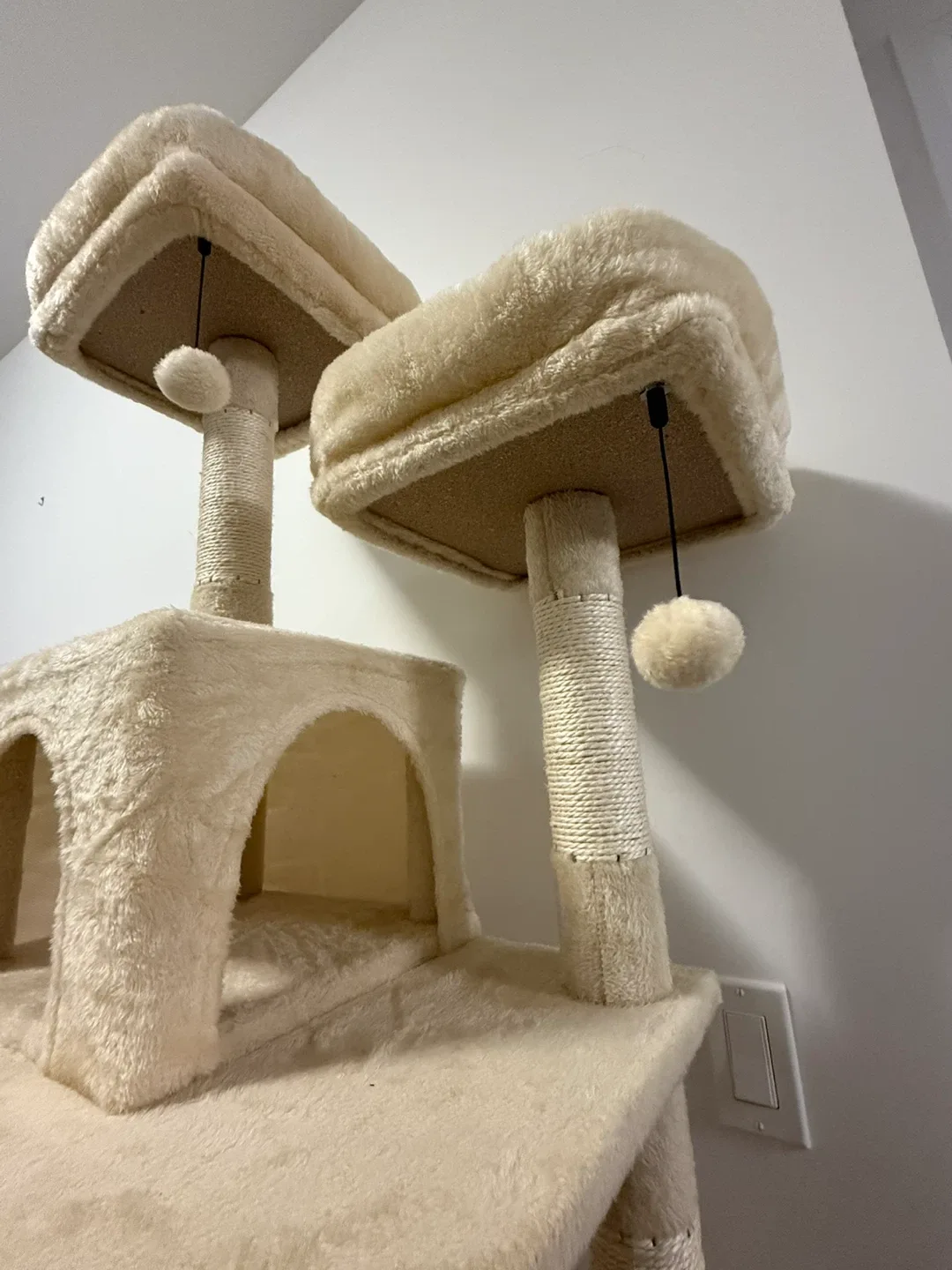 PAWZ Road 72-inch Cat Tree - Beige image indicator(9)