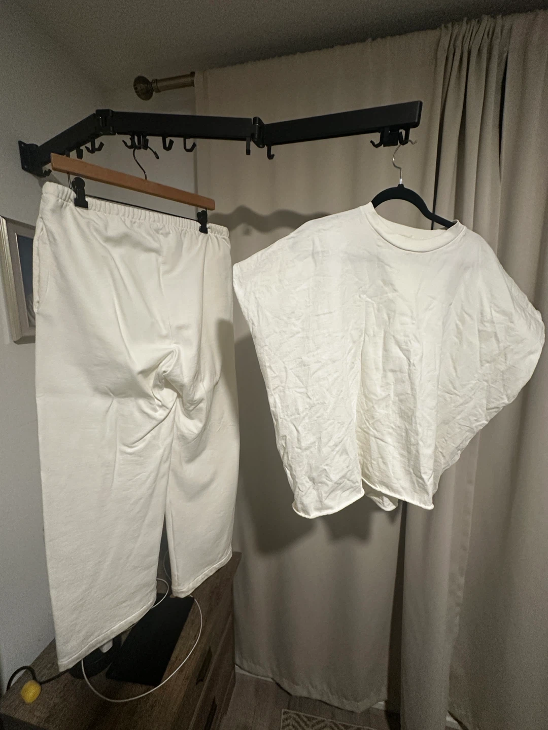Yeezy Off-White 2 Piece Sweat Pants & Shirt