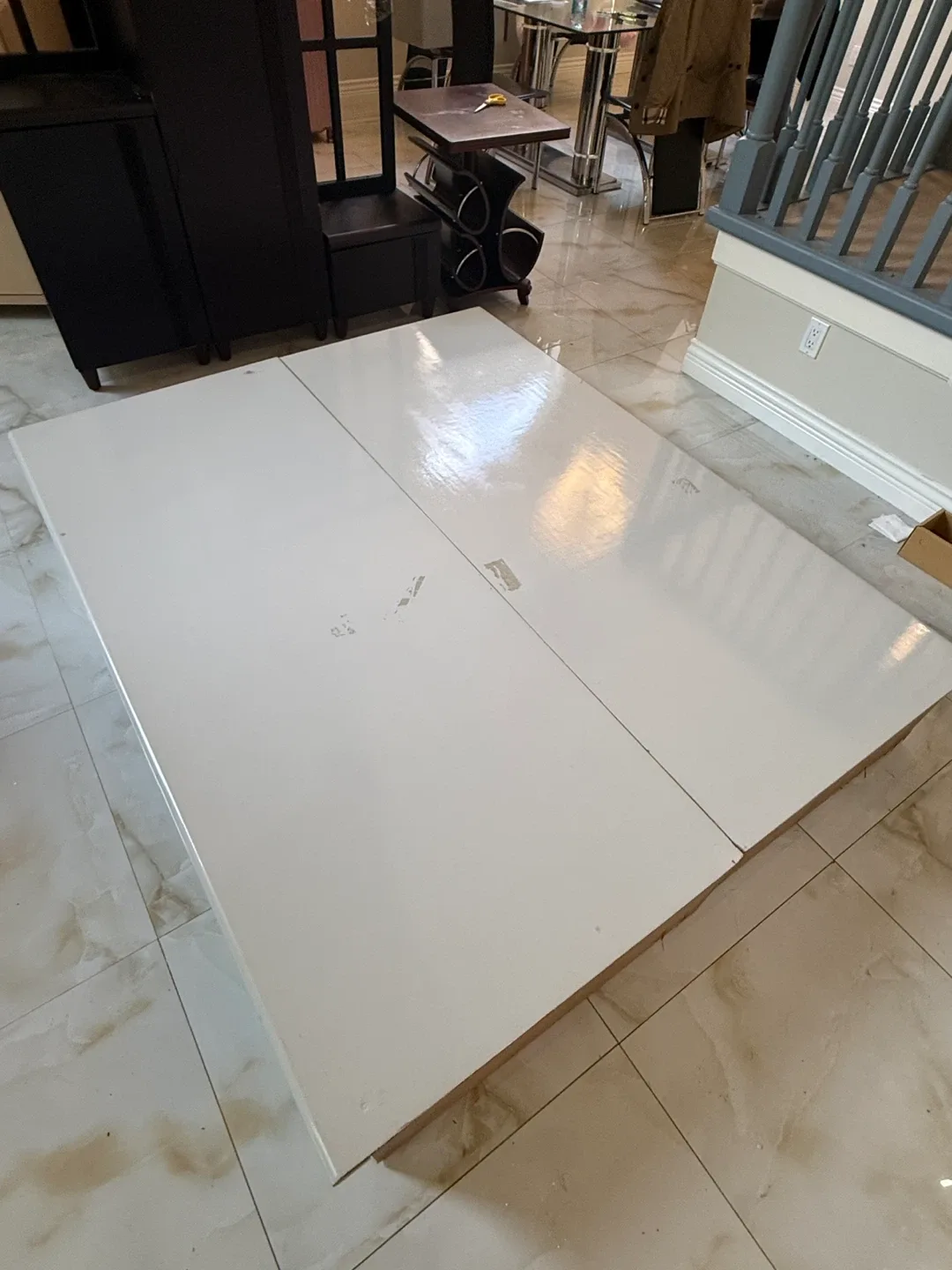 White Mattress Base (Queen Bed) thumbnail