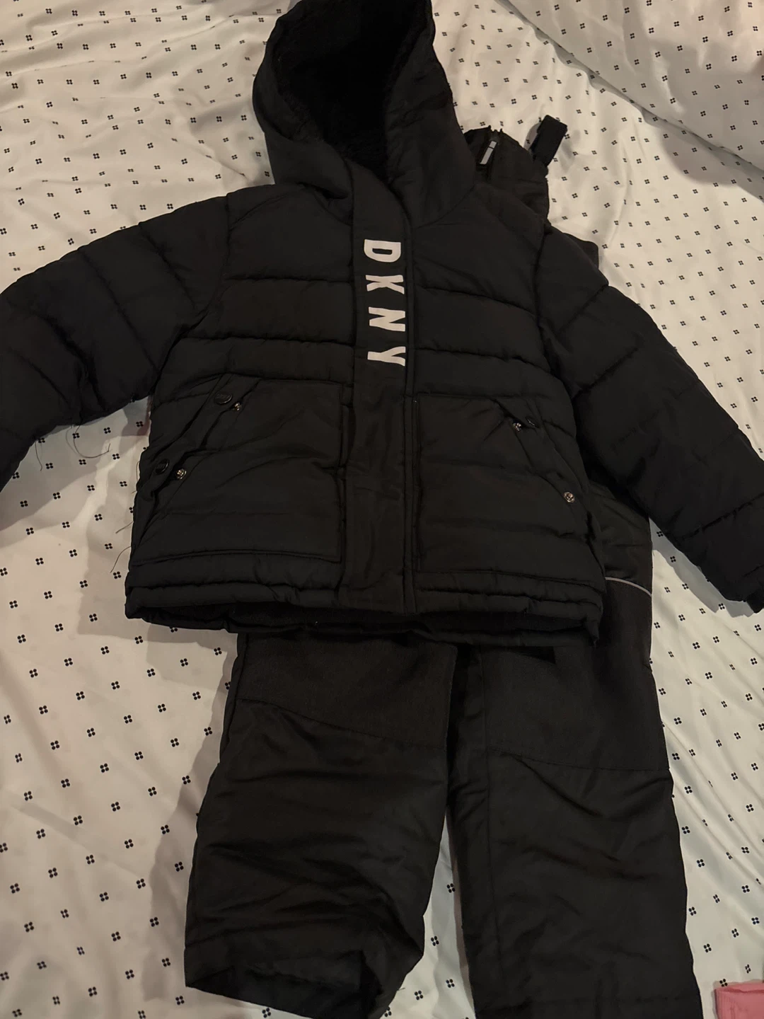 DKNY Black Snowsuit - Size 4T
