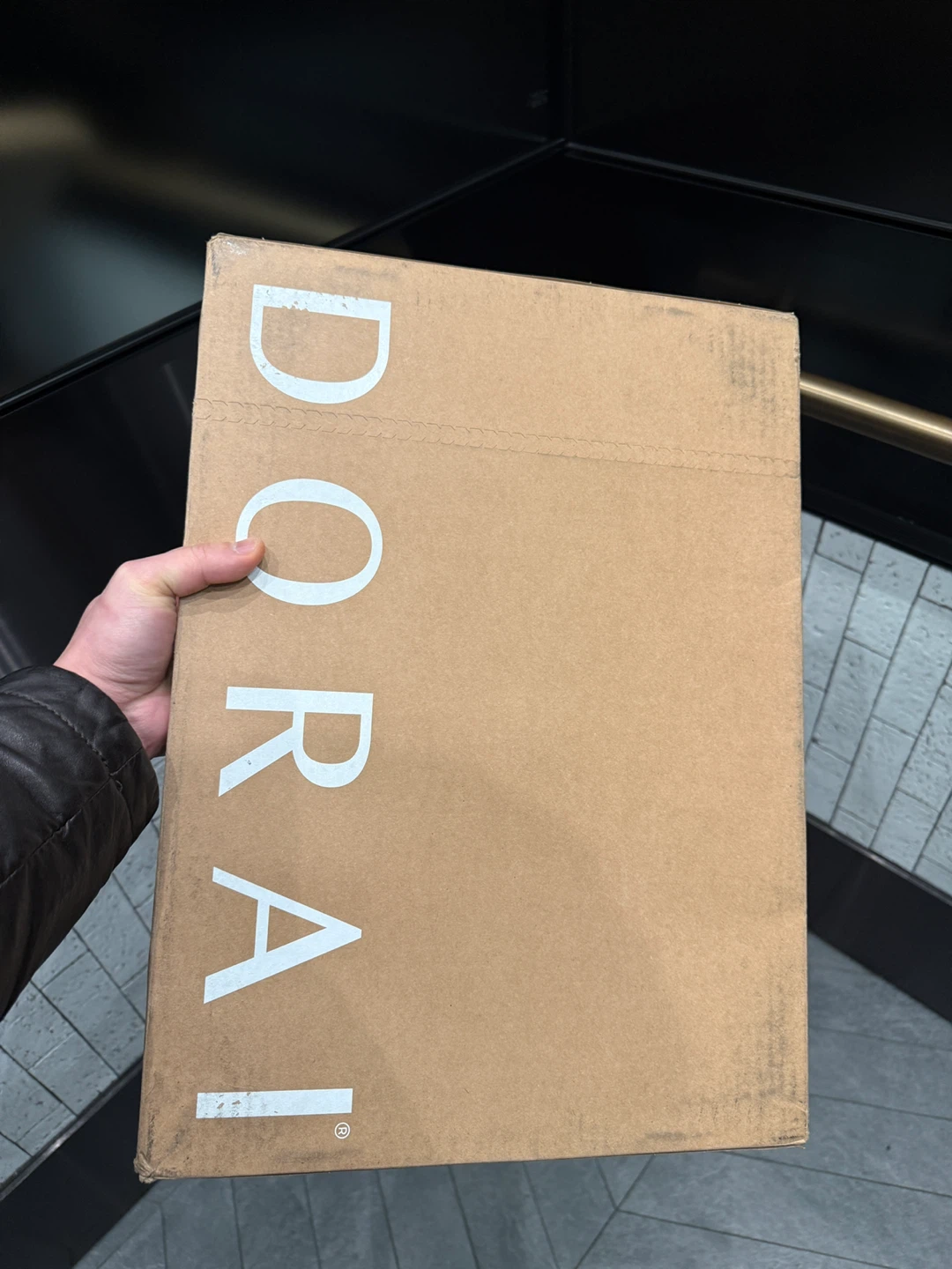 Brand new in box DORAI Large Dish Pad - Slate