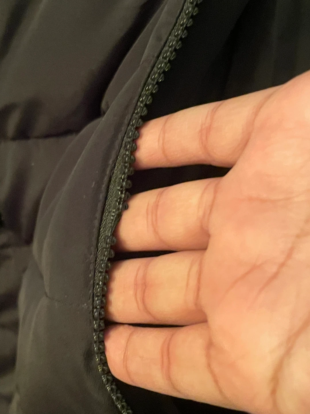 Black Puffer Coat - photo 3