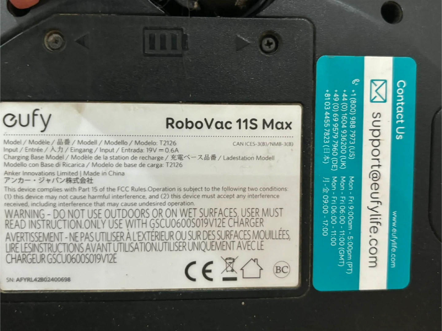 Eufy RoboVac 11S Max Robot Vacuum