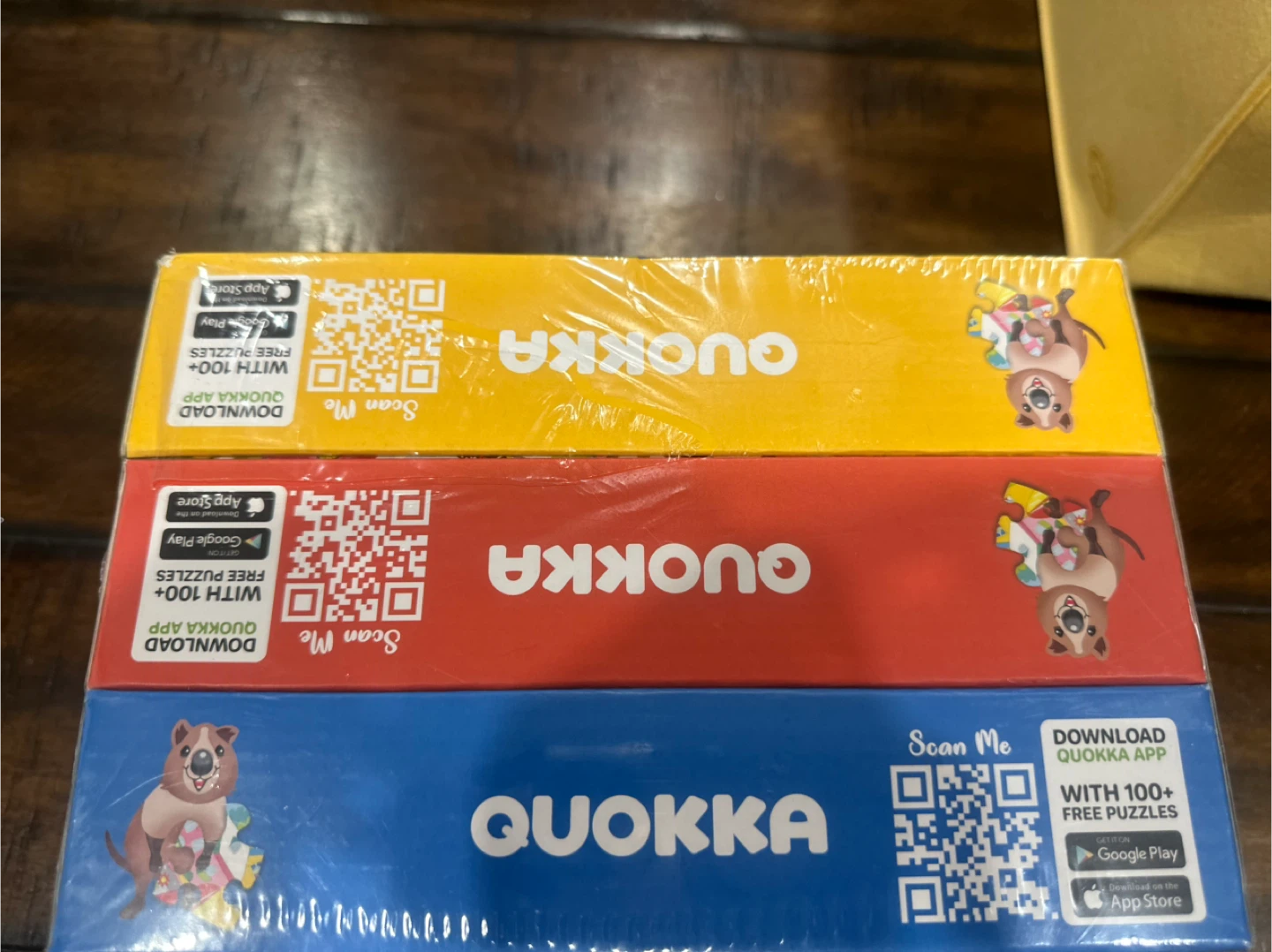 New QUOKKA 300-Piece Kids Puzzles (3-Set) - photo 3