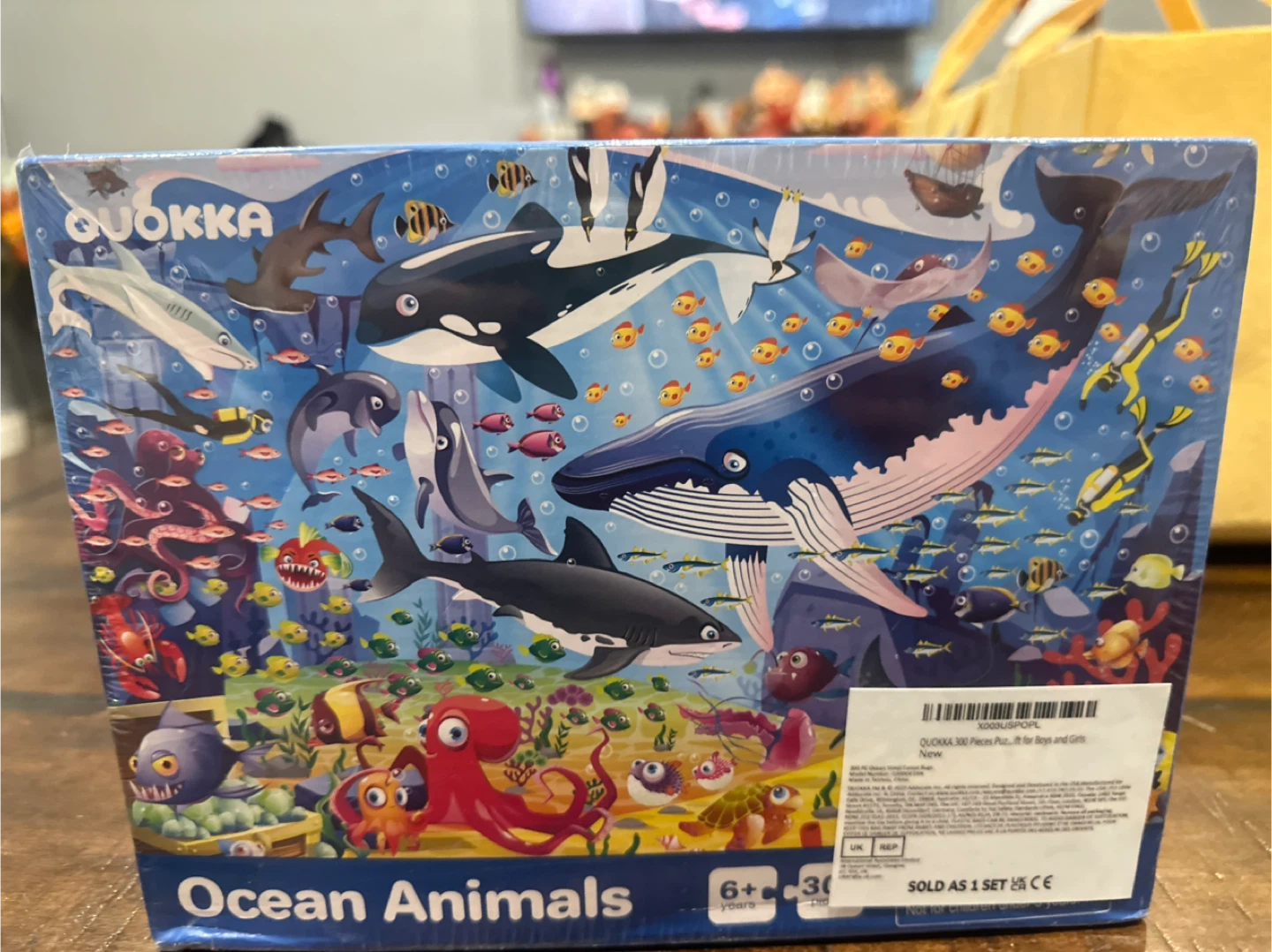 New QUOKKA 300-Piece Kids Puzzles (3-Set)