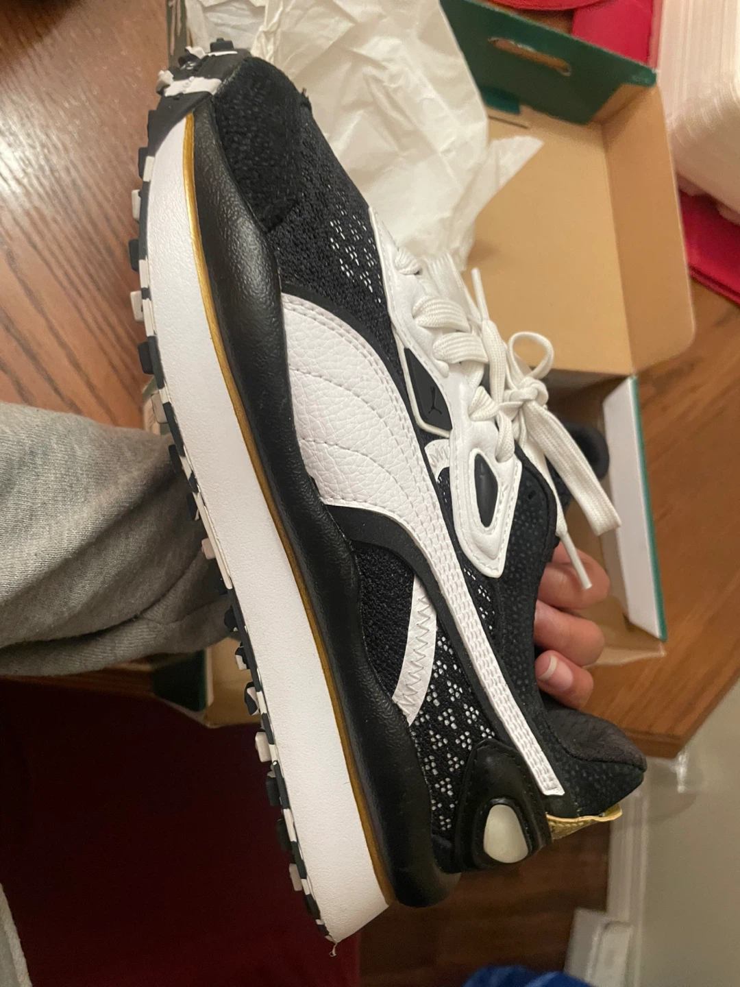 Puma Street Rider Moire Jr - Size 5C - photo 2