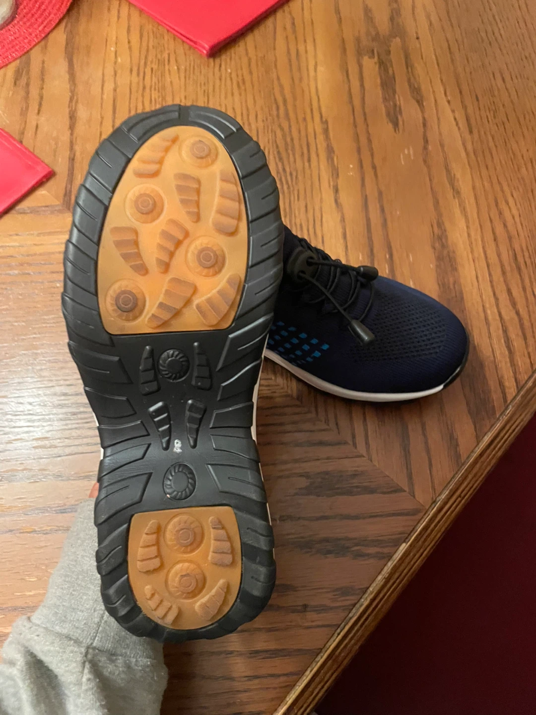 Blue & Black Unknown Brand Shoes - photo 2