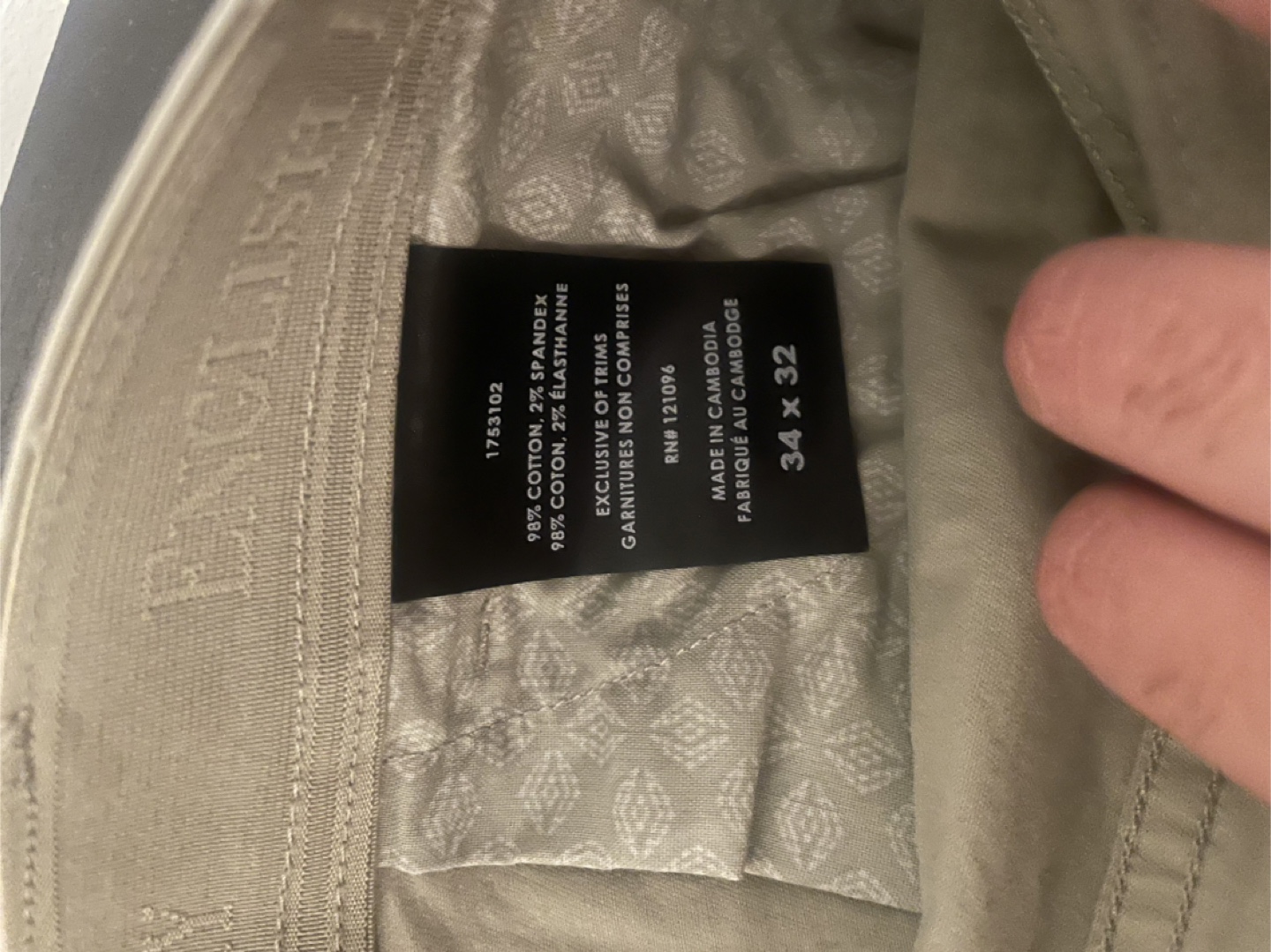 English laundry Pants 34x32 - photo 3