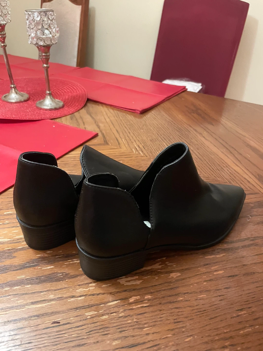 Karon Black Ankle Boots
