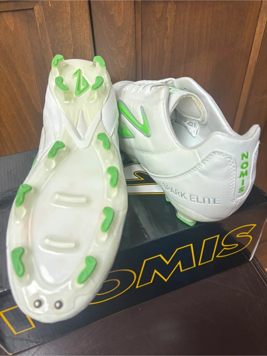 NIB Nomis Spark Elite FG Soccer Cleats - Men's 10.5 image indicator(4)