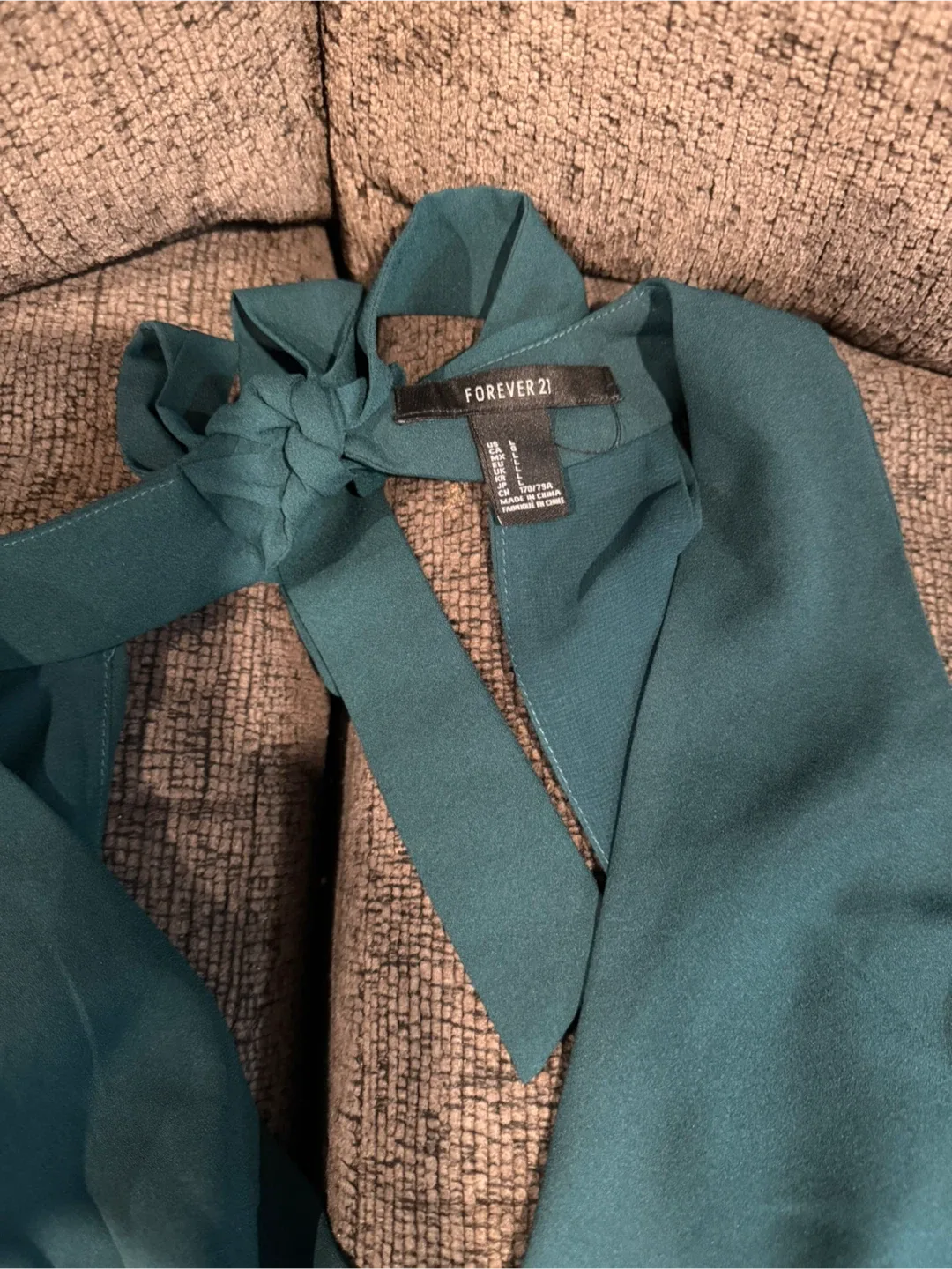 Forever 21 Green Jumpsuit - Size L image indicator(3)