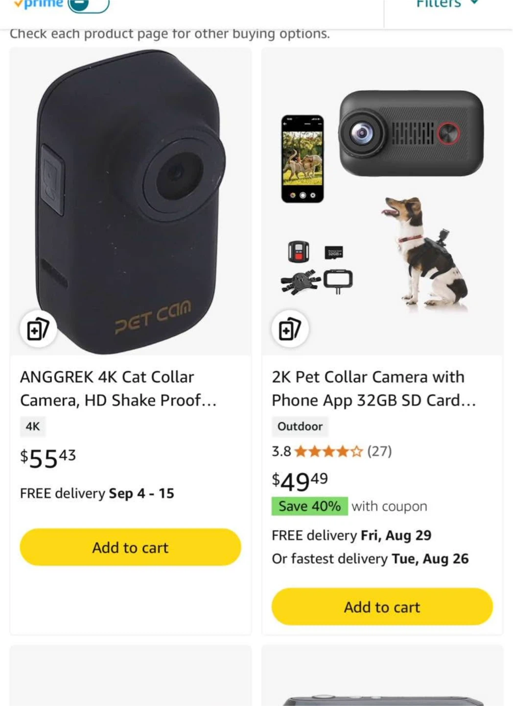 ANGGREK 4K Pet Collar Camera - photo 3