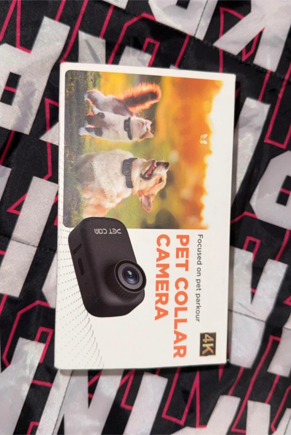 ANGGREK 4K Pet Collar Camera