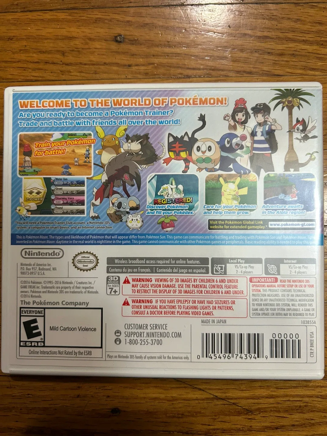 Pokémon Moon for Nintendo 3DS image indicator(2)