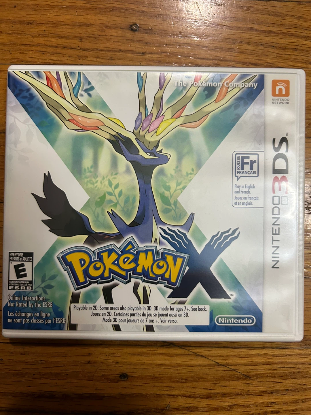 Pokémon X for Nintendo 3DS