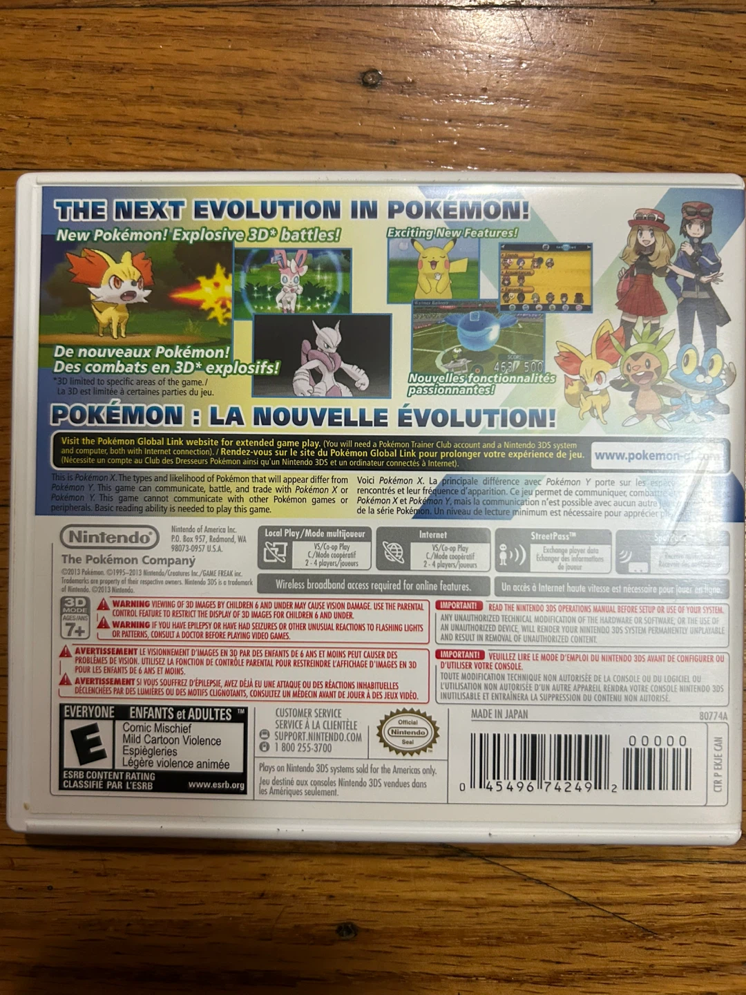 Pokémon X for Nintendo 3DS - photo 2
